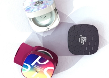 SIDE BUTTON COMPACT SQUARE