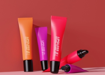 LIP GLOSS BEVEL ROUND EDGE CAP TUBE