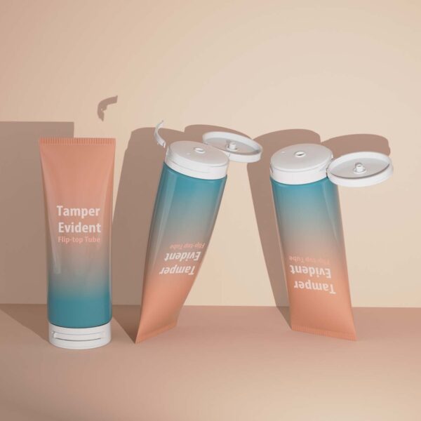 TAMPER EVIDENT FLIP-TOP TUBE