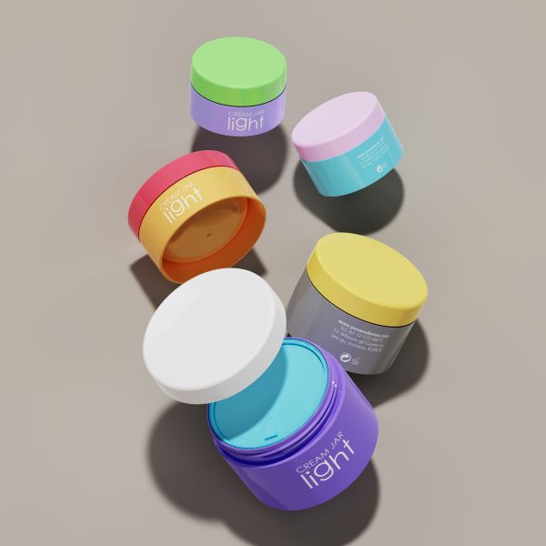 LIGHT CREAM JAR