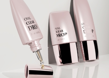 OVAL CLEAR DROP