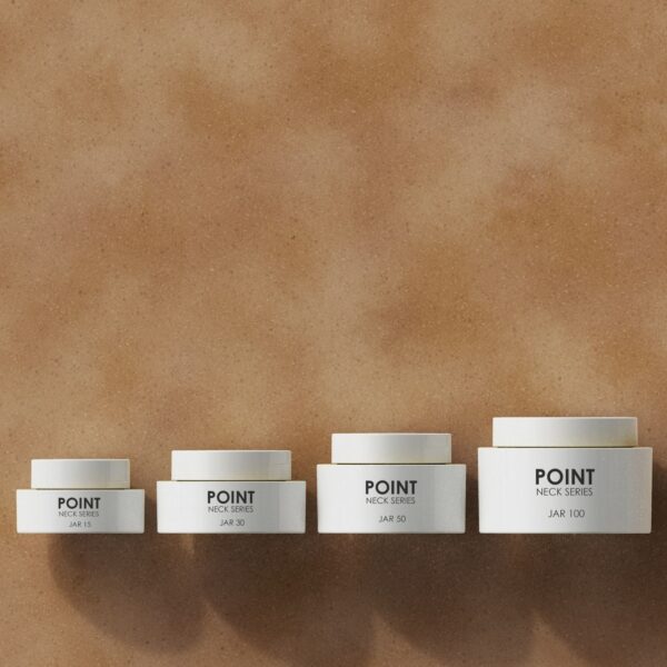 POINT NECK CREAM JAR