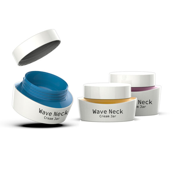 WAVE NECK CREAM JAR